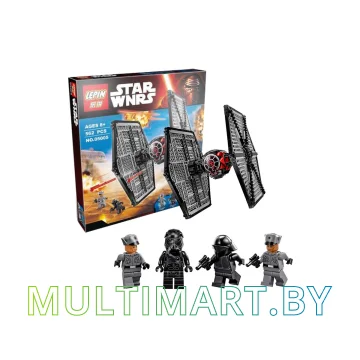 Конструктор Lepin 05005 Истребитель TIE особых войск Первого Ордена (213 детали) картинка 2